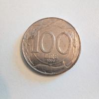 moneta da 100 lire del 1999 rara