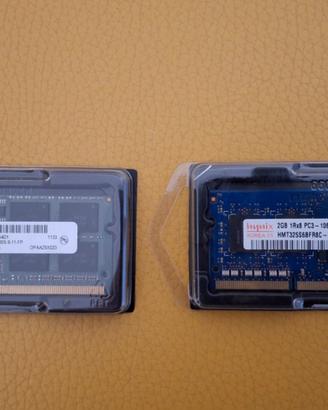 HYNIX 2GB PC3-10600S-9-10-B1 - SO-DIMM 2 banchi