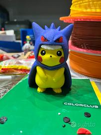 Pikachu poncho gengar