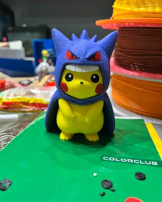 Pikachu poncho gengar