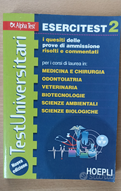 Esercitest Alpha test Hoepli medicina odontoiatria
