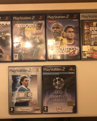 Giochi originali Ps2 condizioni pari al nuovo