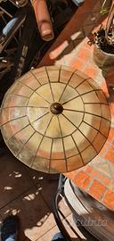 Lampadario plafoniera scaglie madreperla