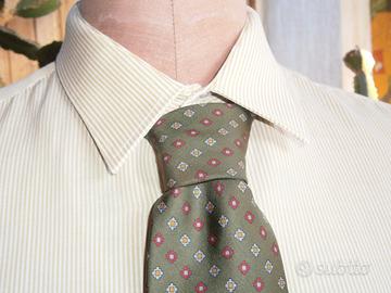CAMICIA uomo t.42 misto cotone +CRAVATTA SETA