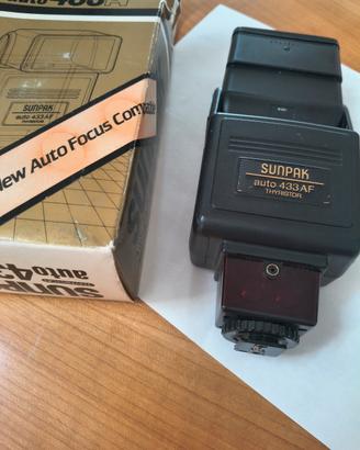 Flash Sunpak auto 433 AF