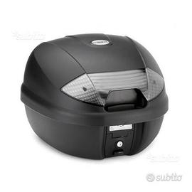 Bauletto kappa lt. 30 nero goffrato versione tech