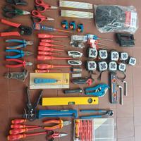 Attrezzature da elettricista 