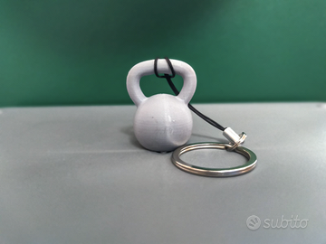 Portachiavi a forma di kettlebell