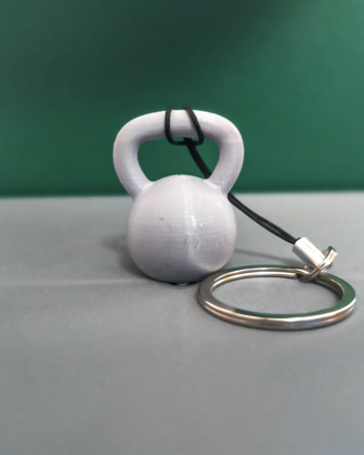 Portachiavi a forma di kettlebell