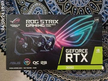 Gpu Asus Rog Strix RTX 3080 OC Gaming 12GB DDR6X