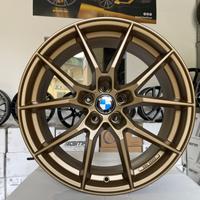 Cerchi Bmw Serie 1 X1 X2 NUOVI raggio 19 ORO