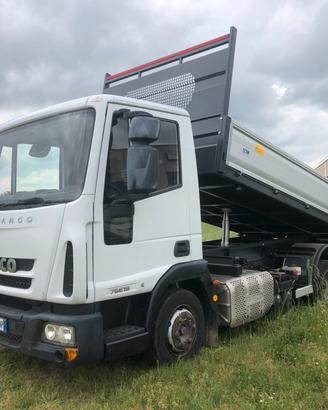 IVECO EUROCARGO 75E19 E6 RIBALTABILE TRILATERALE