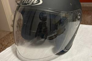 Casco Demi-jet Fidji nero opaco - taglia XL (61)