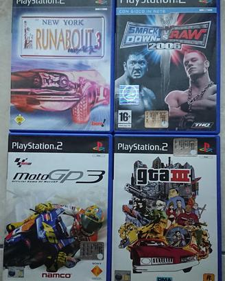 3 giochi per PlayStation 2