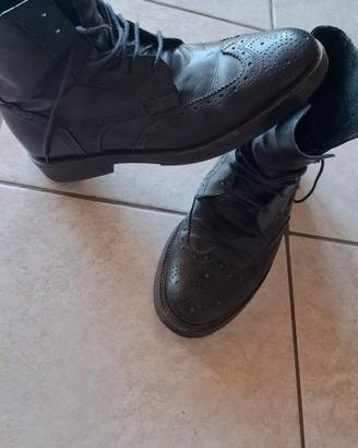 stivaletto vera pelle