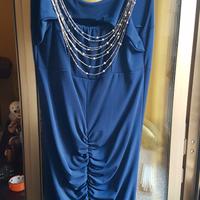 Vestitino Estivo Blu + collana (tg. Unica)