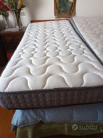 2 materassi 90×200×20 mai usati