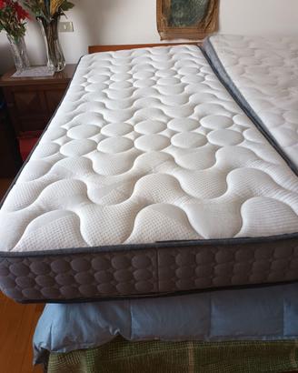 2 materassi 90×200×20 mai usati