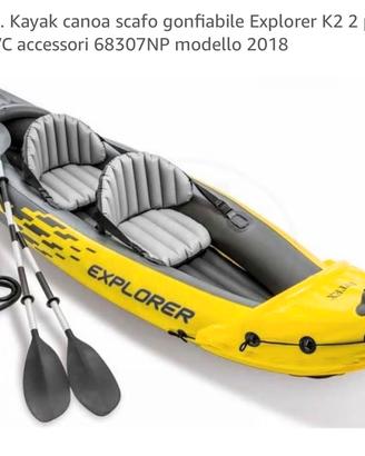 Canoa 2 posti intex