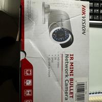 N.2 telecamere hikvision ir mini bullet