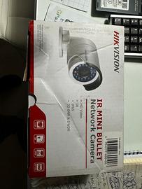 N.2 telecamere hikvision ir mini bullet