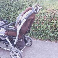 passeggino gemellare 