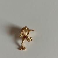 Spilla/Pin Calciatore Vintage Dorata