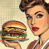 Cuoca per paninoteca fast food tavola calda