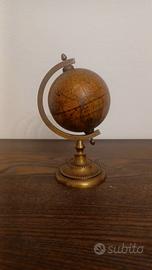 Mappamondo anni 50 in ottone 