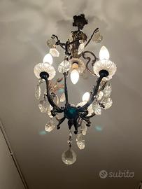 Set di lampadari di cristallo