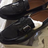 Hogan mocassino pelle nera 36 nuove