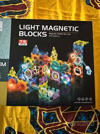 Costruzioni Magnetiche Luminose 75 Pezzi 3-8 Anni
