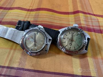 2 vostok komandirskie e amphibia d’epoca