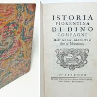 ISTORIA FIORENTINA DI DINO COMPAGNI DALL'ANNO 1280