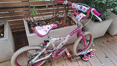 bicicletta bambina 16'' 4-6 anni