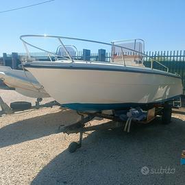 Barca usata 6 metri con motore e carrello