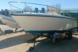 Barca usata 6 metri con motore e carrello