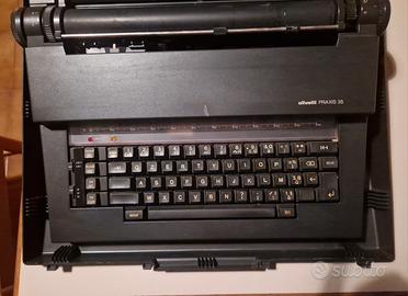 Macchina da scrivere elettr. Olivetti Praxis 35