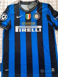 Maglia Inter finale Champions 2010 Milito tg. L