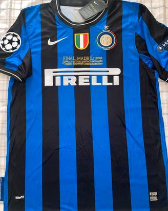 Maglia Inter finale Champions 2010 Milito tg. L
