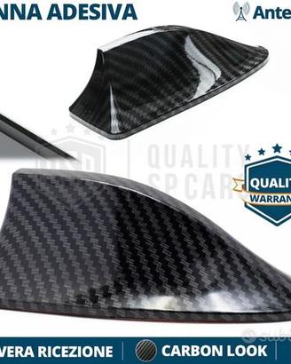 Antenna PINNA SQUALO per AUDI in Fibra di Carbonio