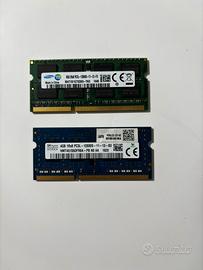 Ram ddr3 sodimm 1600mhz 12gb