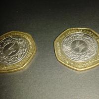 2 Monete Giordania 1/2 dinar, del 1997