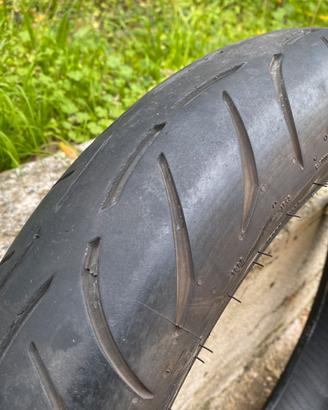 Gomme Metzeler Sportec M7RR (120/70, 180/55) usate