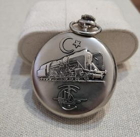 RARO Orologio da tasca Watex - Ferrovie Turchia