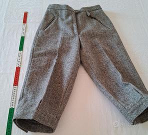 pantaloni donna zuava vintage