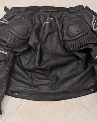 Giacca pelle Alpinestars taglia 50