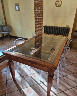 Tavolo 180x103 in legno, pezzo unico