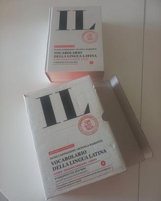 Vocabolario  latino CASTIGLIONI MARIOTTI