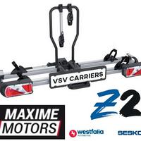 PORTABICI DA GANCIO TRAINO VSV Z2 60 KG E-BIKE 2